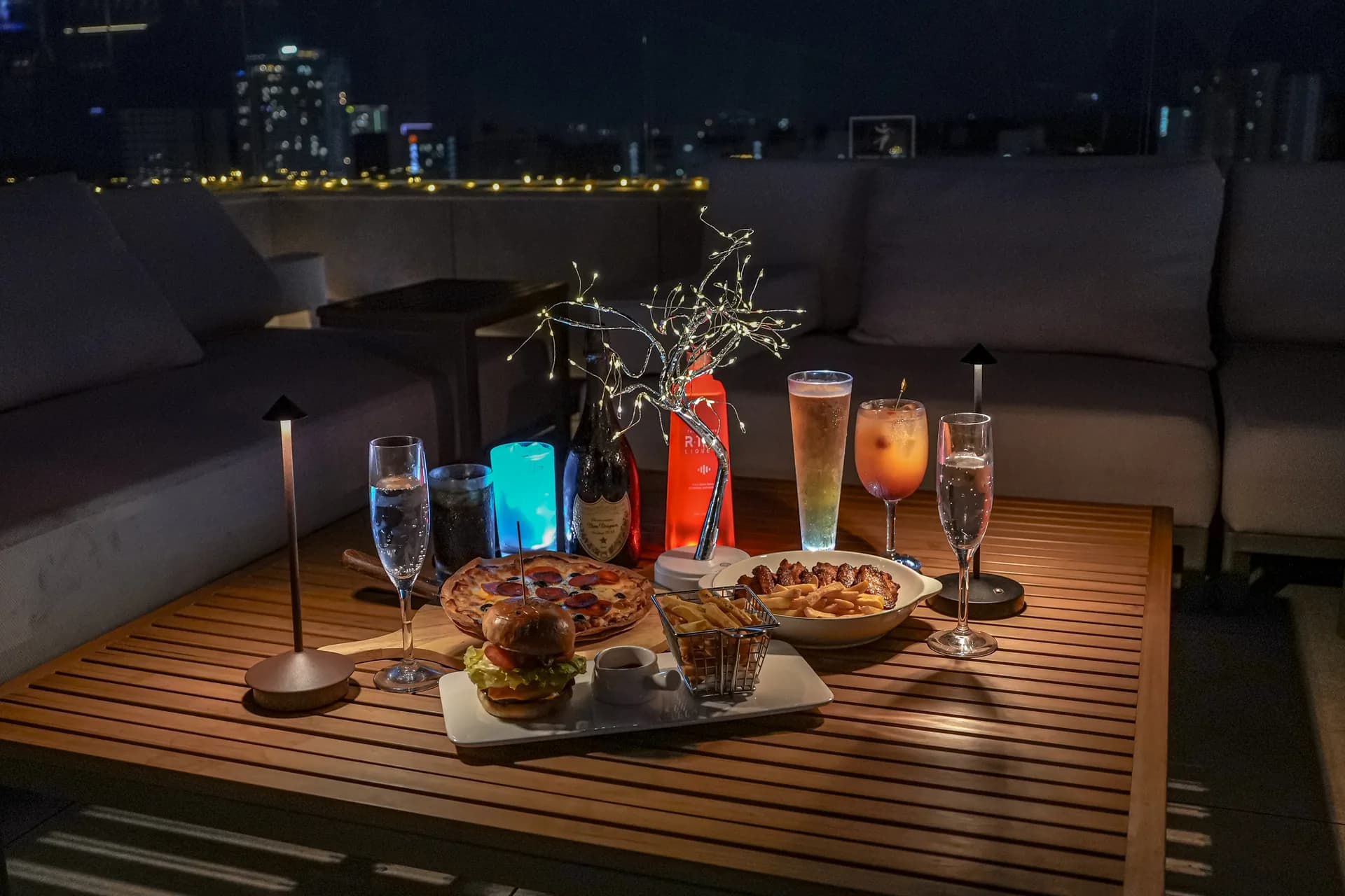 Sky21 — premium wines + curated cocktails on Sokcho's highest rooftop