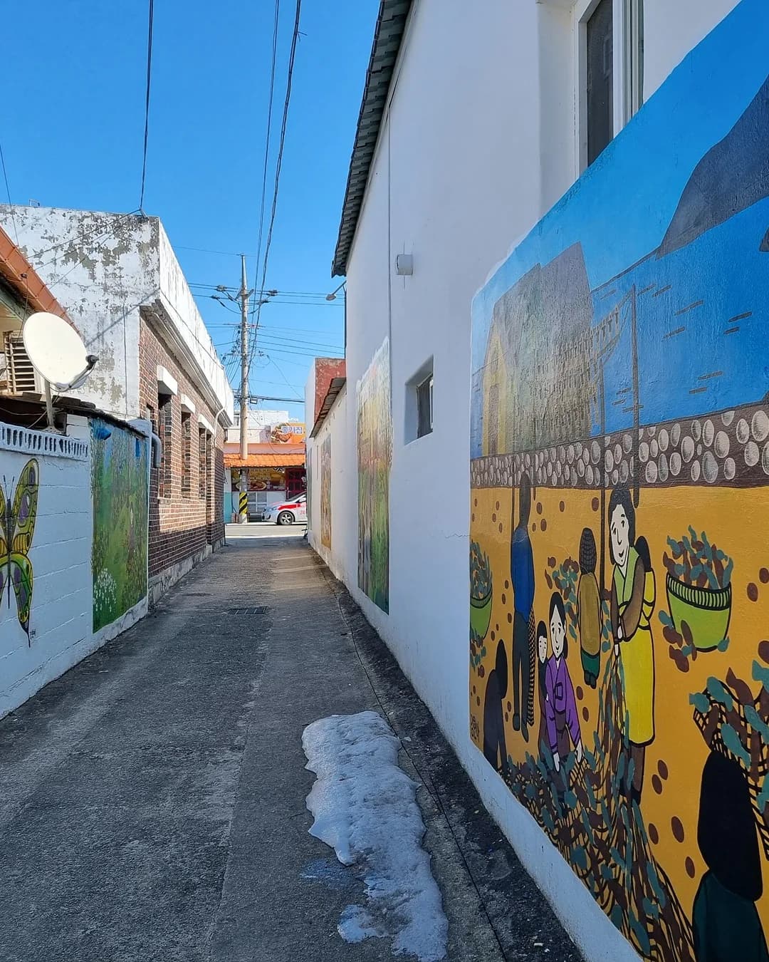 Abai Village Mural Street