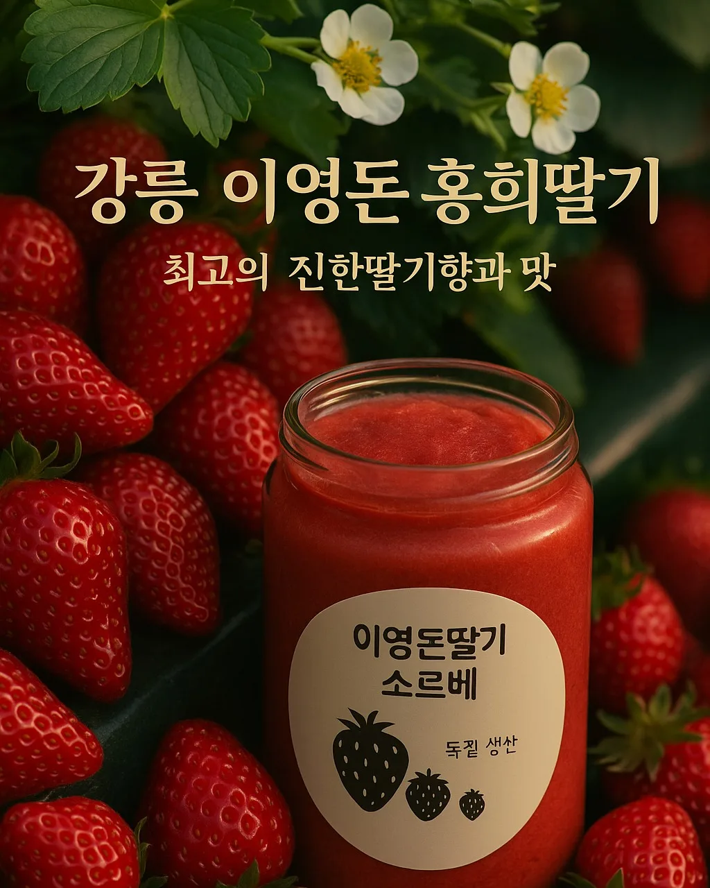 Lee Yeongdon Honghee Strawberry Sorbet