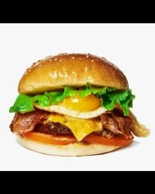 Egg & Bacon Burger