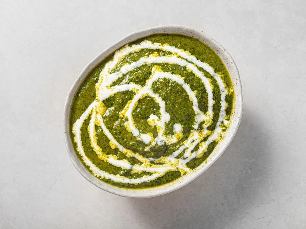 Prawn Saag (Spinach Curry)